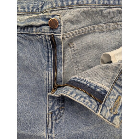 Dickies Jeans Mens 36x30 Blue Straight Leg Regular Fit Light Wash Zip Fly Y2K - Picture 10 of 12